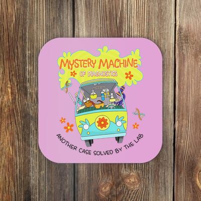 Mystery Machine Of Diagnostics Lab Tech Lab Week 2025 Coaster