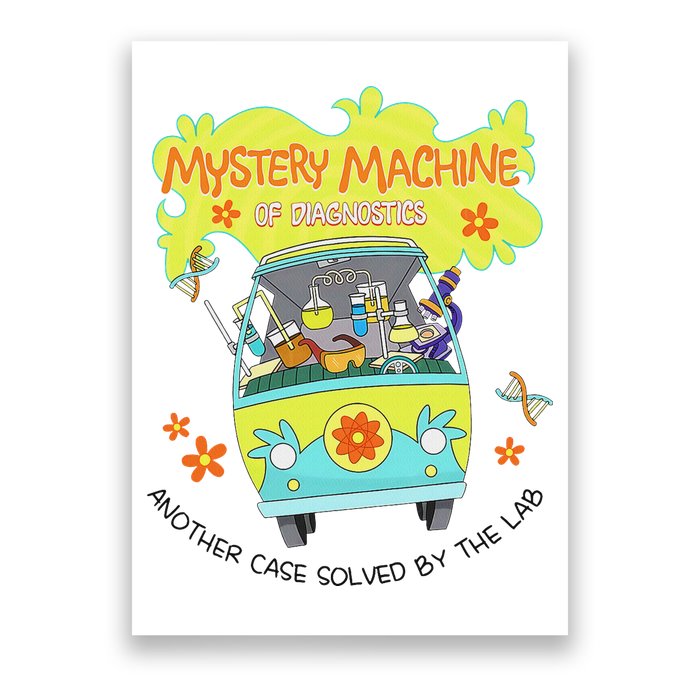 Mystery Machine Of Diagnostics Lab Tech Lab Week 2025 Poster