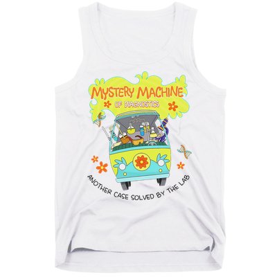 Mystery Machine Of Diagnostics Lab Tech Lab Week 2025 Tank Top