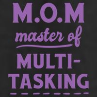 MOM Master Of Multitasking Garment-Dyed Heavyweight T-Shirt