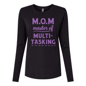 MOM Master Of Multitasking Womens Cotton Relaxed Long Sleeve T-Shirt