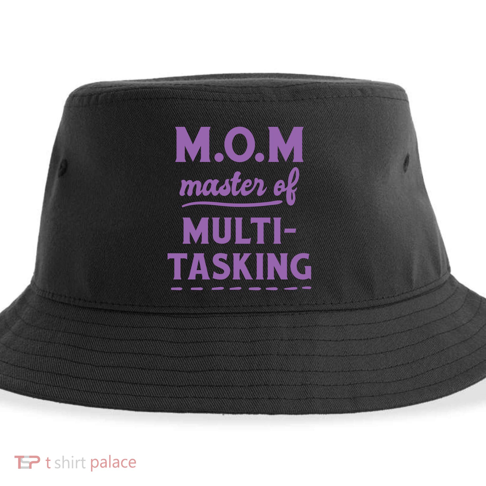 MOM Master Of Multitasking Sustainable Bucket Hat