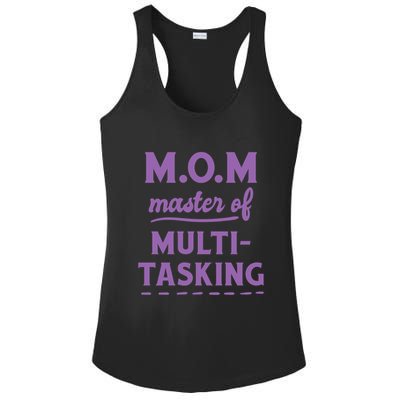 MOM Master Of Multitasking Ladies PosiCharge Competitor Racerback Tank