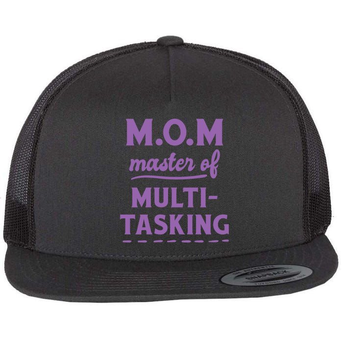 MOM Master Of Multitasking Flat Bill Trucker Hat