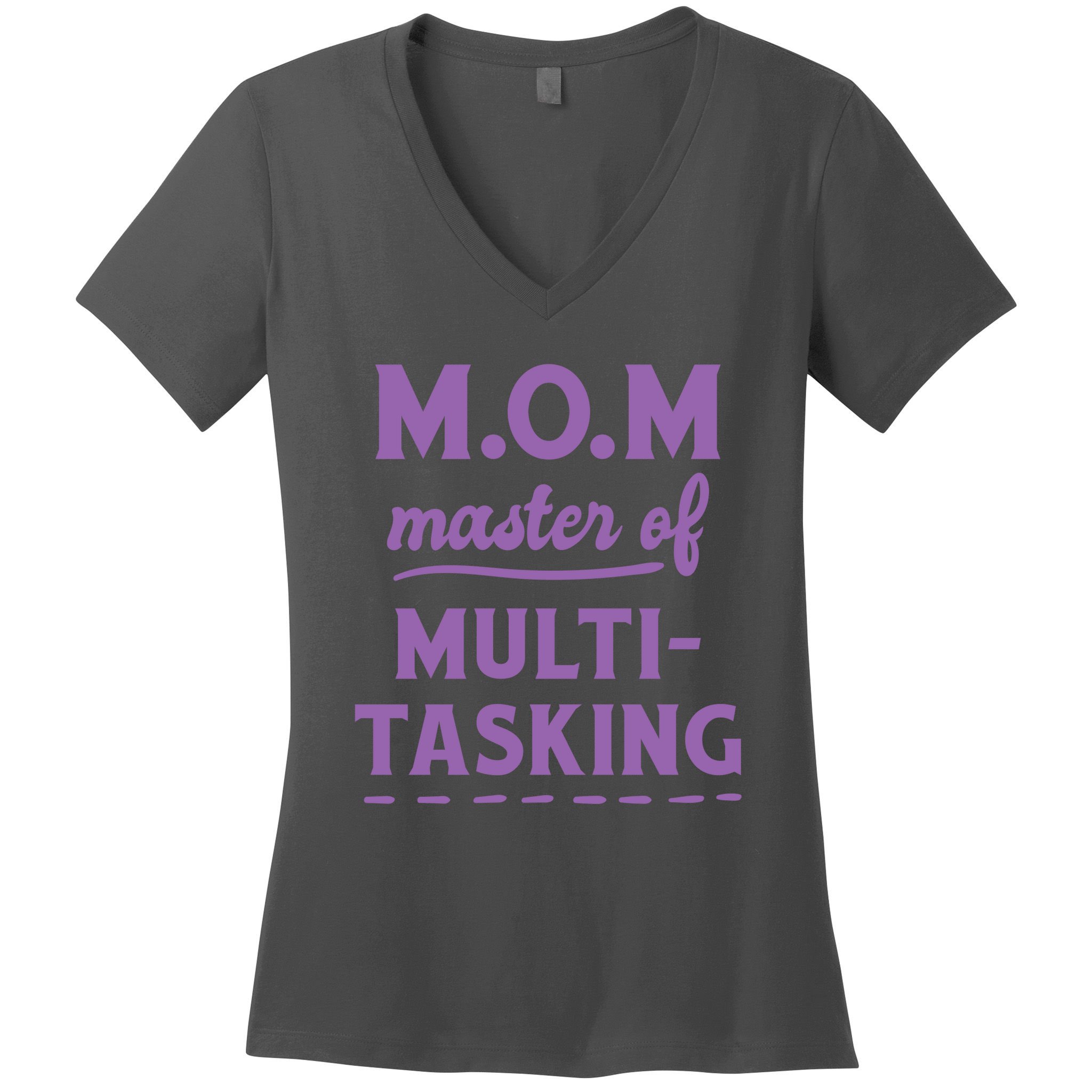 MOM Master Of Multitasking Women's V-Neck T-Shirt
