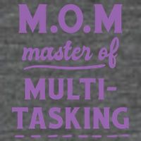 MOM Master Of Multitasking Wool Snapback Cap