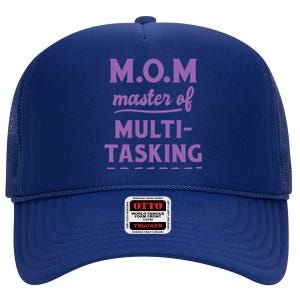 MOM Master Of Multitasking High Crown Mesh Back Trucker Hat