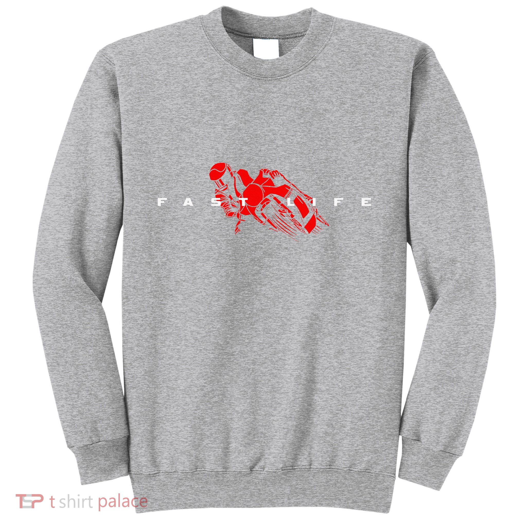 Motorcycle Tall Sweatshirt