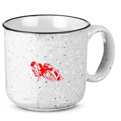 Motorcycle 15oz Campfire Ceramic Mug
