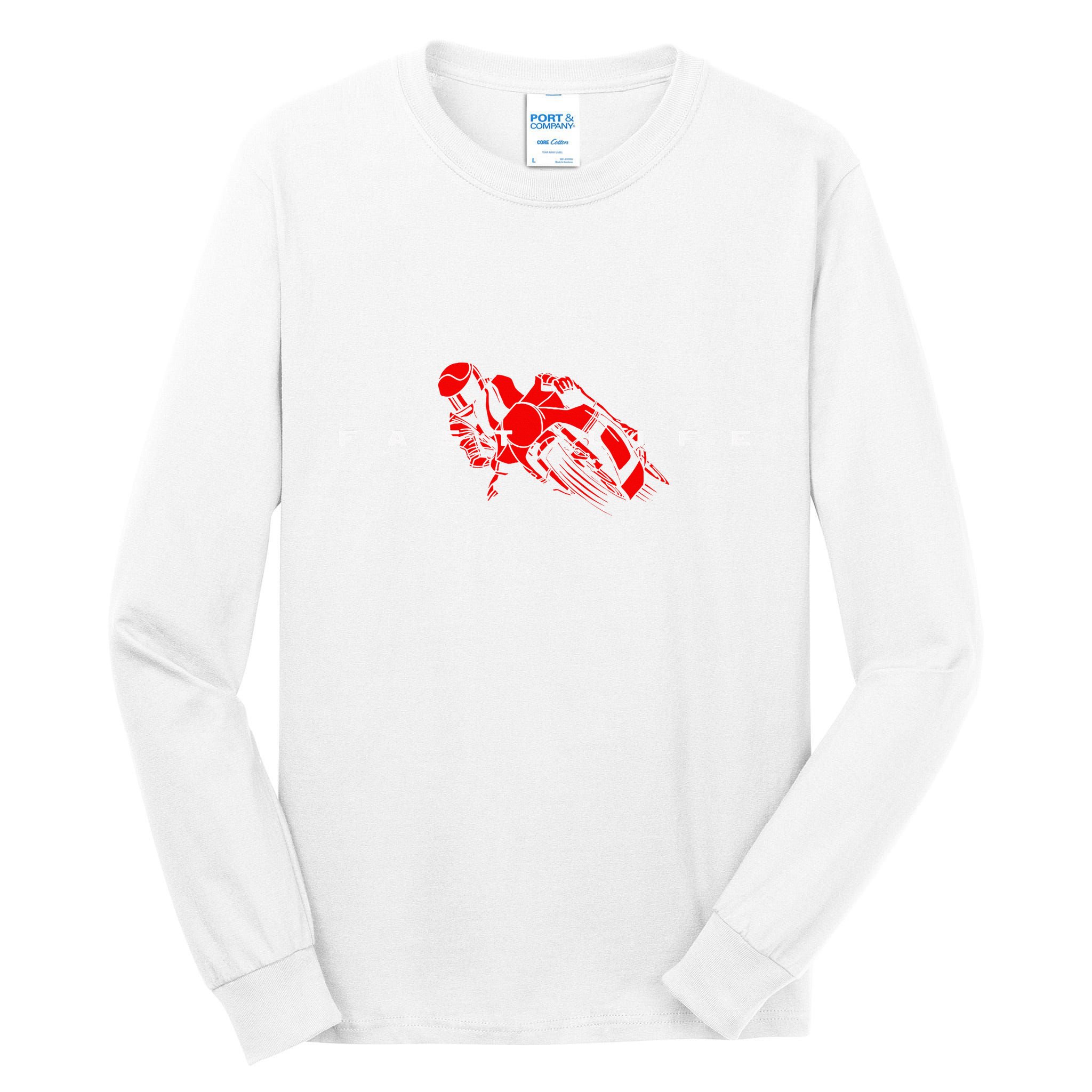 Motorcycle Tall Long Sleeve T-Shirt