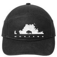 Montana 7-Panel Snapback Hat