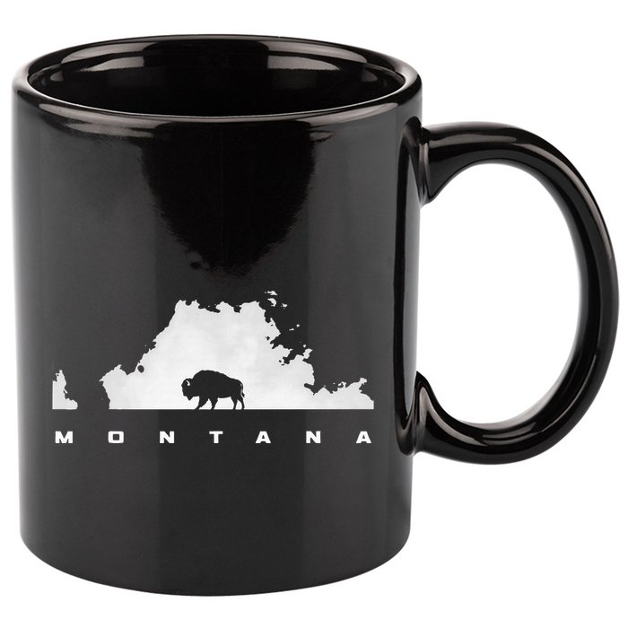 Montana 11oz C Handle Ceramic Mug