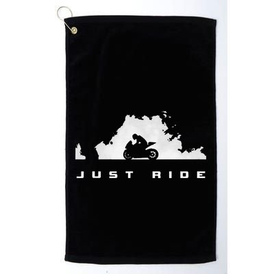 Motorcycle Golf Towel