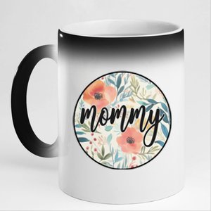 Mommy 11oz Black Color Changing Mug