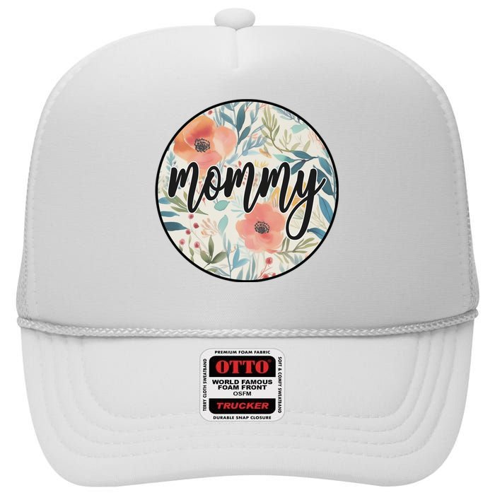 Mommy High Crown Mesh Back Trucker Hat