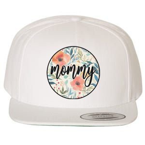 Mommy Wool Snapback Cap