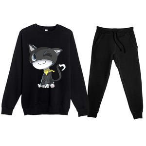 Mona Premium Crewneck Sweatsuit Set