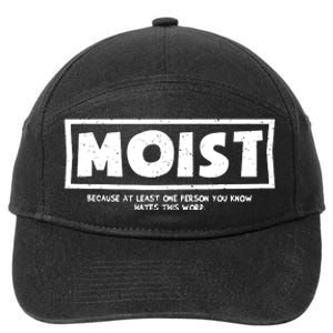 Moist 7-Panel Snapback Hat