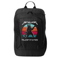 Metallicat Meowster Of Purrpets Funny Cat City Backpack