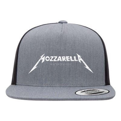 Mozzarella Masters Of Cheese Foodie Chef Baker Cook Flat Bill Trucker Hat