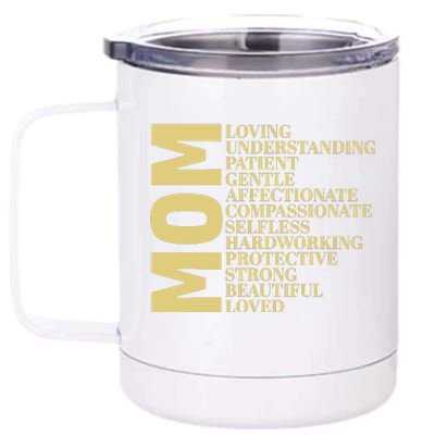 MOM 12 oz Stainless Steel Tumbler Cup