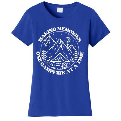 Making Memories One Campsite At A Time Happy Camper Gift Women's T-Shirt