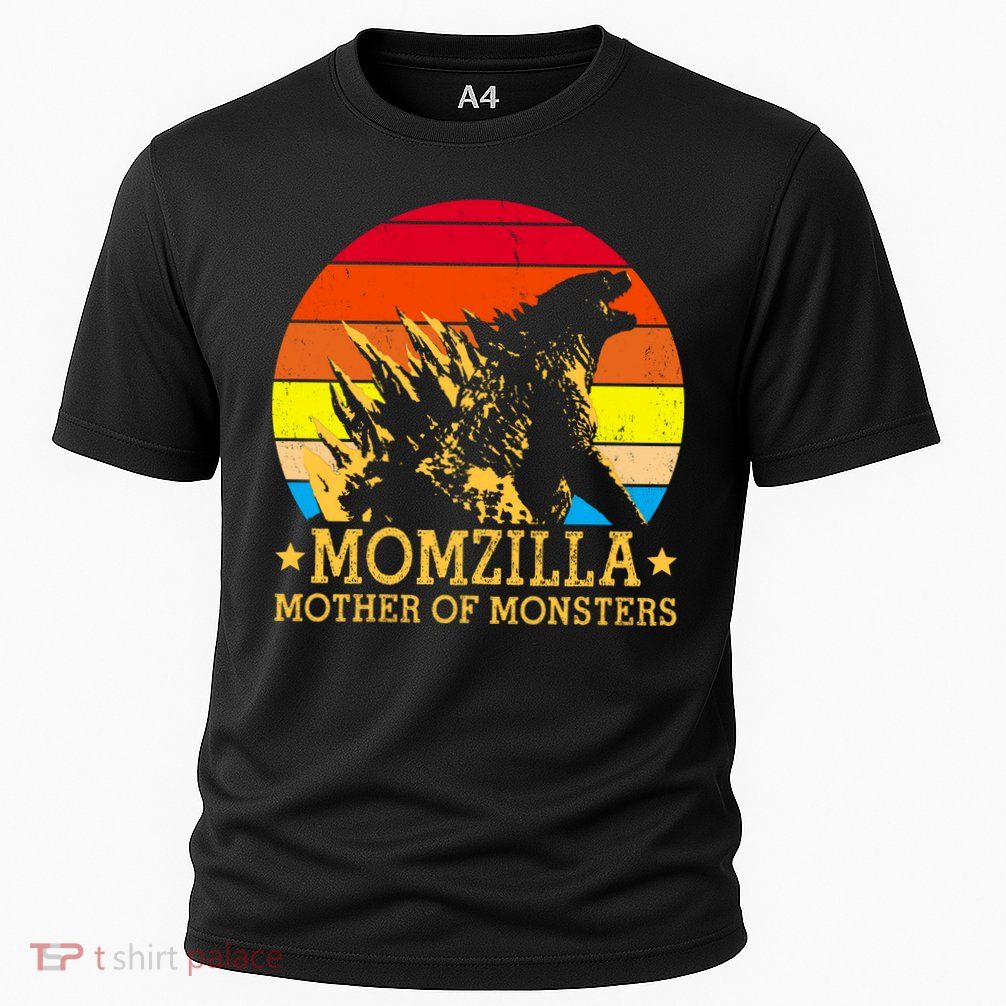 Momzilla Mother Of The Monsters Retro Vintage Performance Shirt