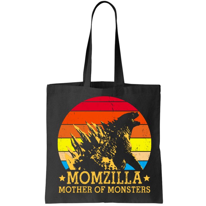 Momzilla Mother Of The Monsters Retro Vintage Bag