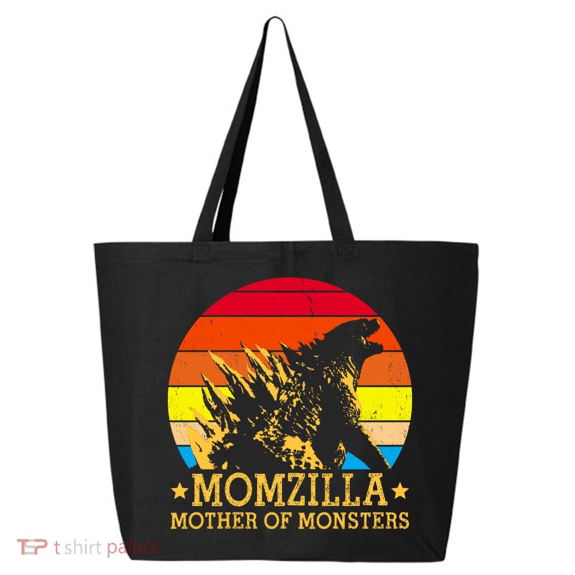 Momzilla Mother Of The Monsters Retro Vintage 25L Jumbo Tote