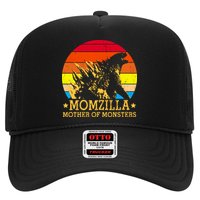 Momzilla Mother Of The Monsters Retro Vintage Trucker Hat