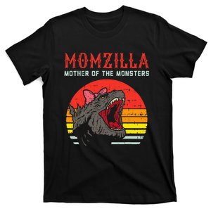 Momzilla Mother Of Monsters Ribbon T-Shirt