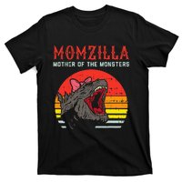 Momzilla Mother Of Monsters Ribbon T-Shirt