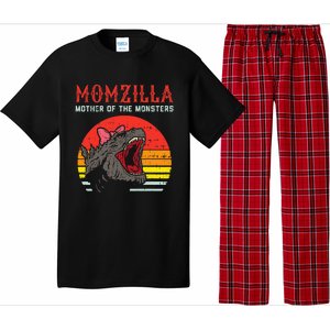 Momzilla Mother Of Monsters Ribbon Pajama Set