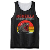 Momzilla Mother Of Monsters Ribbon Mesh Reversible Basketball Jersey Tank