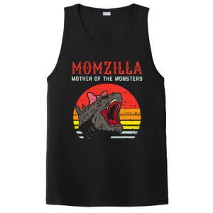 Momzilla Mother Of Monsters Ribbon PosiCharge Competitor Tank