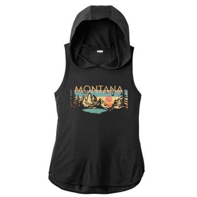 Montana Ladies PosiCharge Tri-Blend Wicking Draft Hoodie Tank