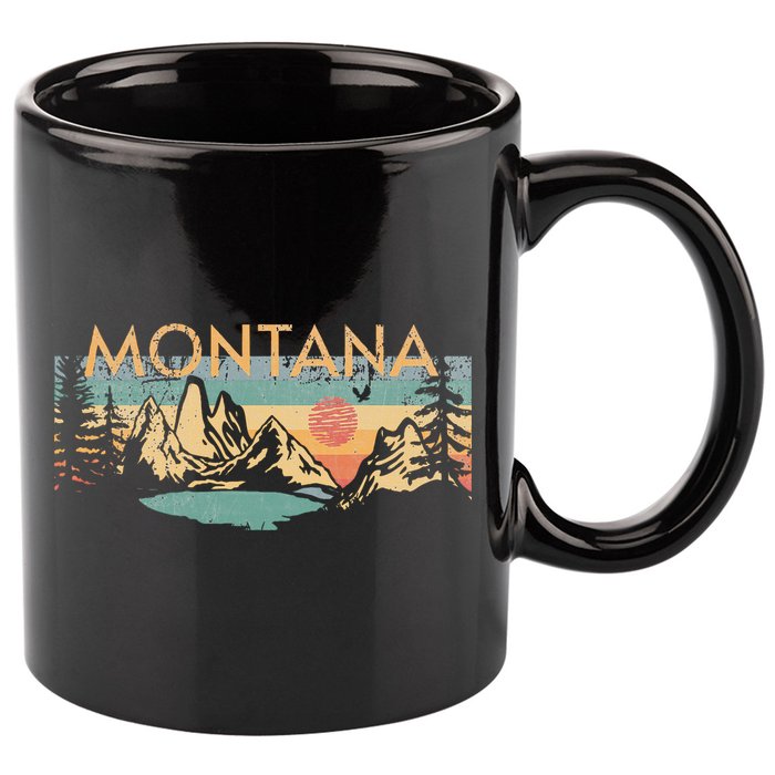 Montana 11oz C Handle Ceramic Mug