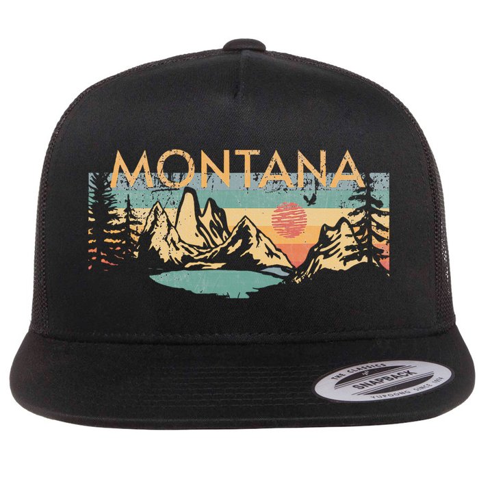 Montana Flat Bill Trucker Hat