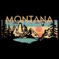 Montana Flat Bill Trucker Hat