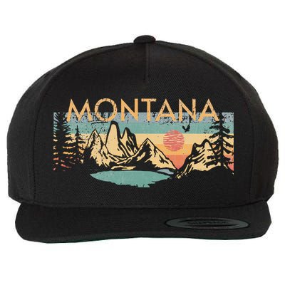 Montana Wool Snapback Cap