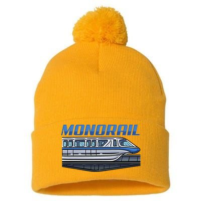 Monorail Pom Pom 12in Knit Beanie