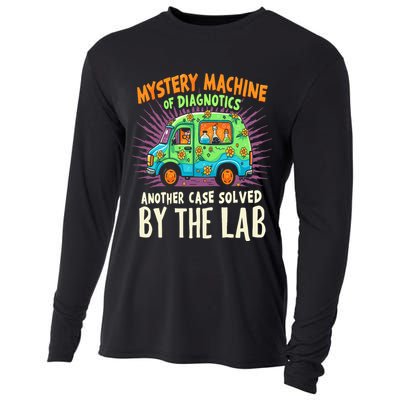 Mystery Machine Of Diagnostics Lab Week 2025 Cooling Performance Long Sleeve Crew