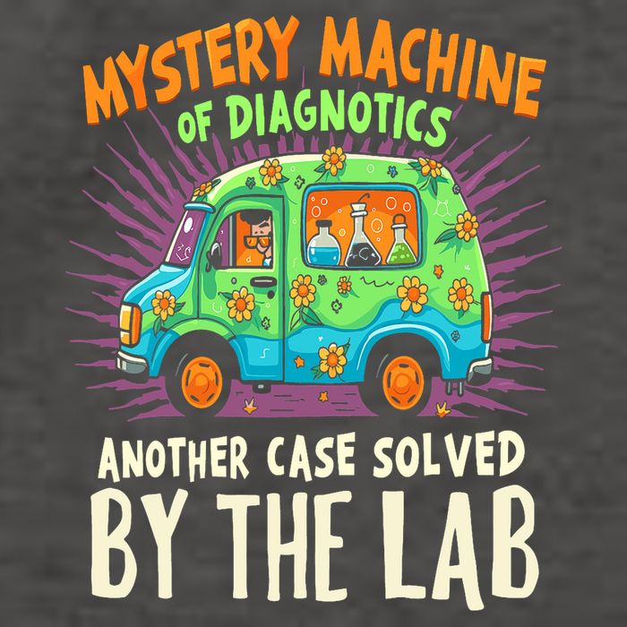 Mystery Machine Of Diagnostics Lab Week 2025 Vector Backpack