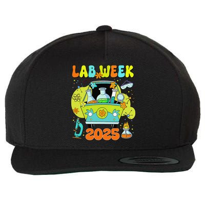 Mystery Machine Of Diagnostics Lab Week 2025 Med Lab Tech Gift Wool Snapback Cap