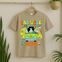 Mystery Machine Of Diagnostics Lab Week 2025 Med Lab Tech Gift T-Shirt