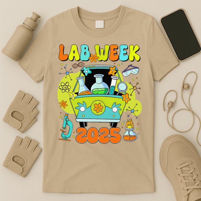 Mystery Machine Of Diagnostics Lab Week 2025 Med Lab Tech Gift T-Shirt