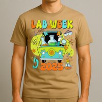 Mystery Machine Of Diagnostics Lab Week 2025 Med Lab Tech Gift T-Shirt