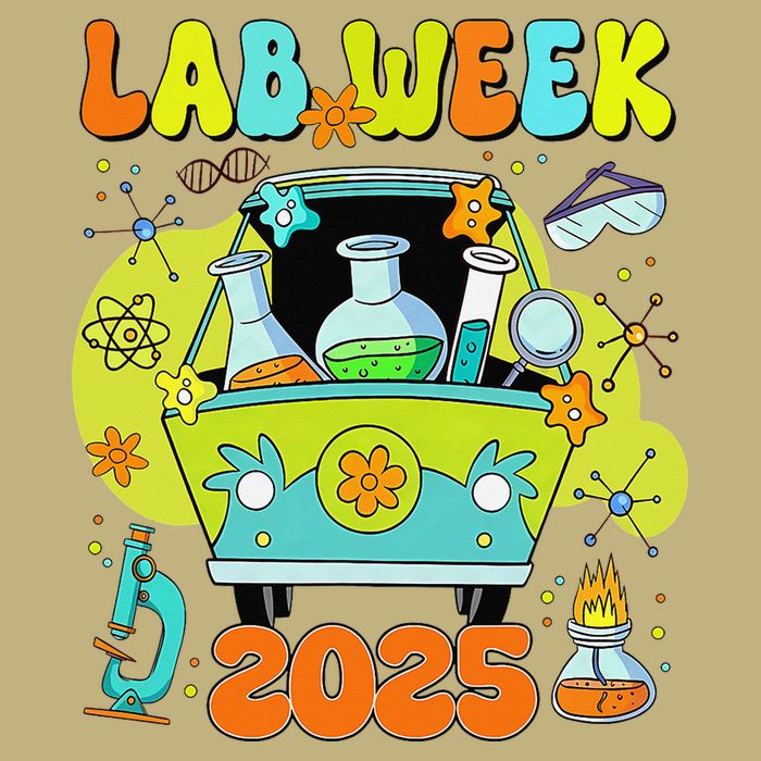 Mystery Machine Of Diagnostics Lab Week 2025 Med Lab Tech Gift T-Shirt
