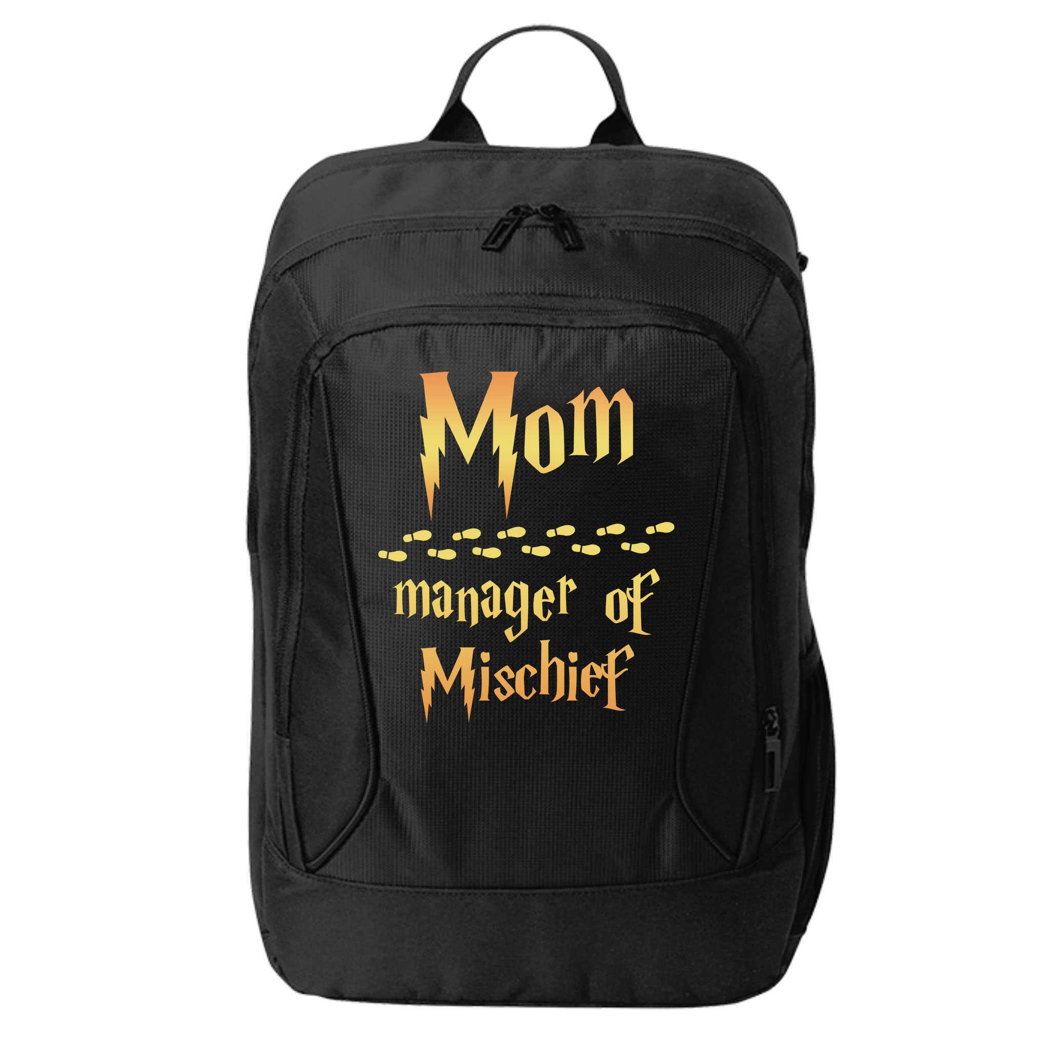 Mom Manager Of Mischief Mothers Day Gift City Backpack