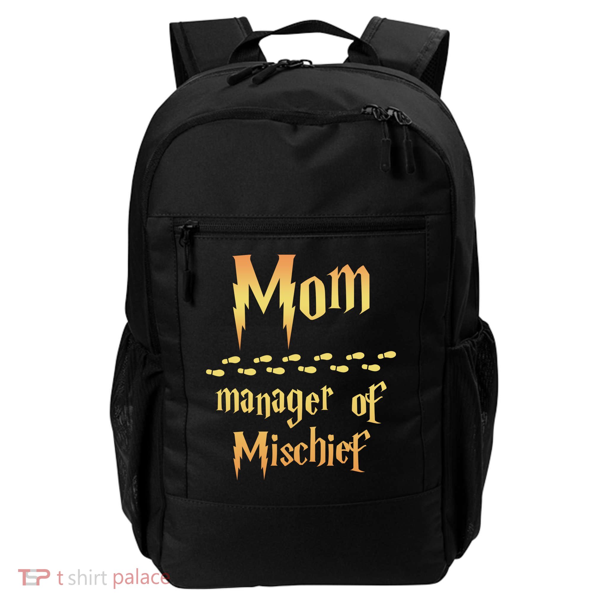 Mom Manager Of Mischief Mothers Day Gift Backpack